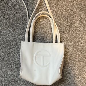 Telfar Cream Mini Tote